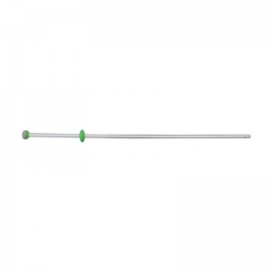 施達 1.4m 鋁桿帶旋轉手柄 綠色 不帶桿頭 坑紋